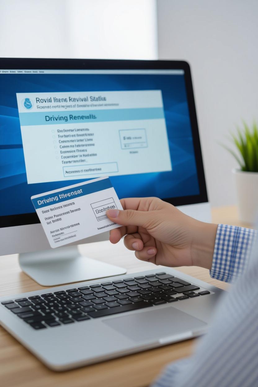Driving License Renewal Status